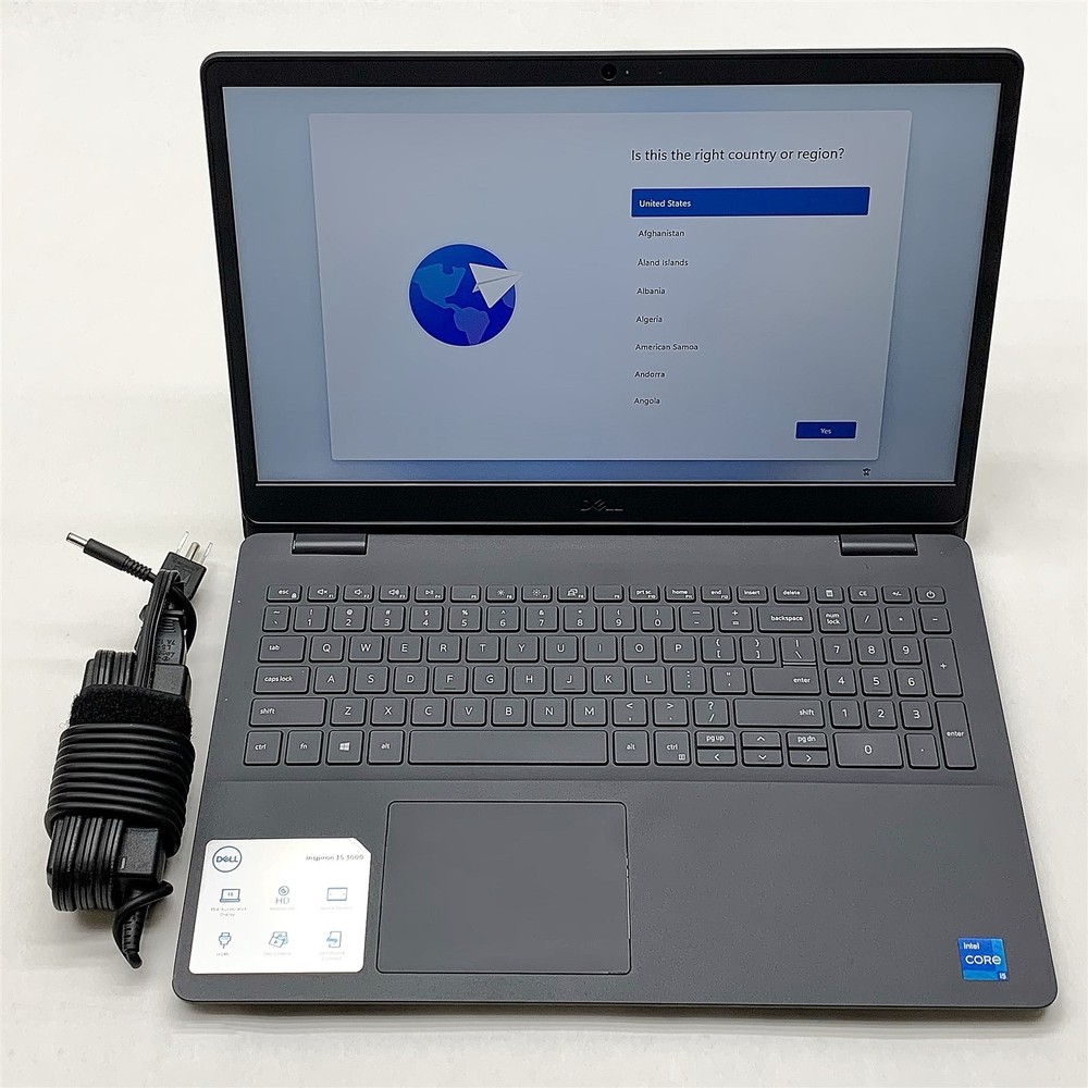 Dell Inspiron 3501 Laptop i5 1135G7 2.40GHZ 15.6" FHD 16GB 512GB NVMe Windows 11