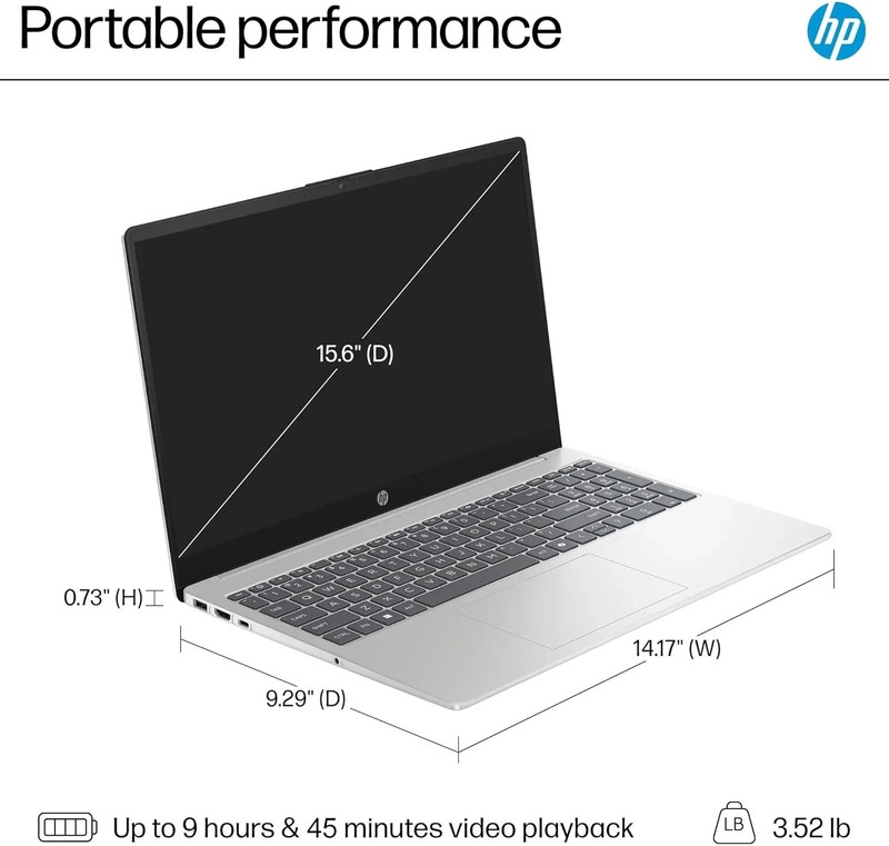 HP 15.6"FHD Touch Laptop,10-Core i7-1355U 5GHZ UpTo 64GB RAM 2TB SSD+W11Pro gallery