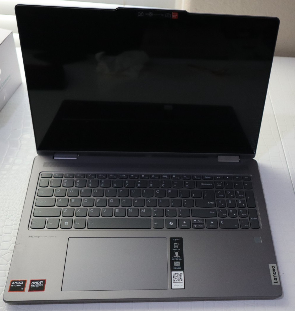 Lenovo Yoga 7 2in1 16AHP9 Touch AMD Ryzen 7 Laptop Barely Used Condition 2024 gallery