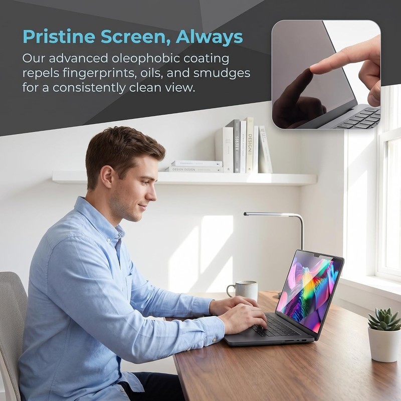 3-Pack Touchscreen Protector for Lenovo Yoga 7 / 7i 16" 2-in-1 Gen 9 2024 Anti G gallery