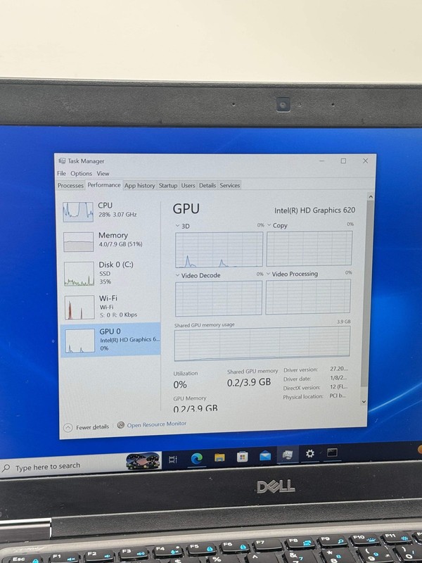 Dell Latitude 5490 Intel Core i5-7300U 8GB RAM 256GB SSD *Read* gallery