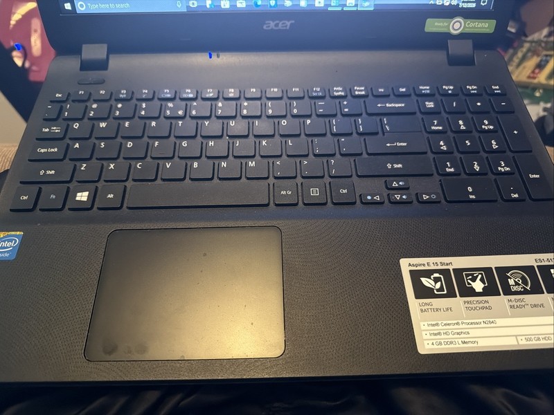 Acer Aspire E15 START ES1-512-C1PW Laptop 4GB DDR3 RAM Intel N2840 gallery