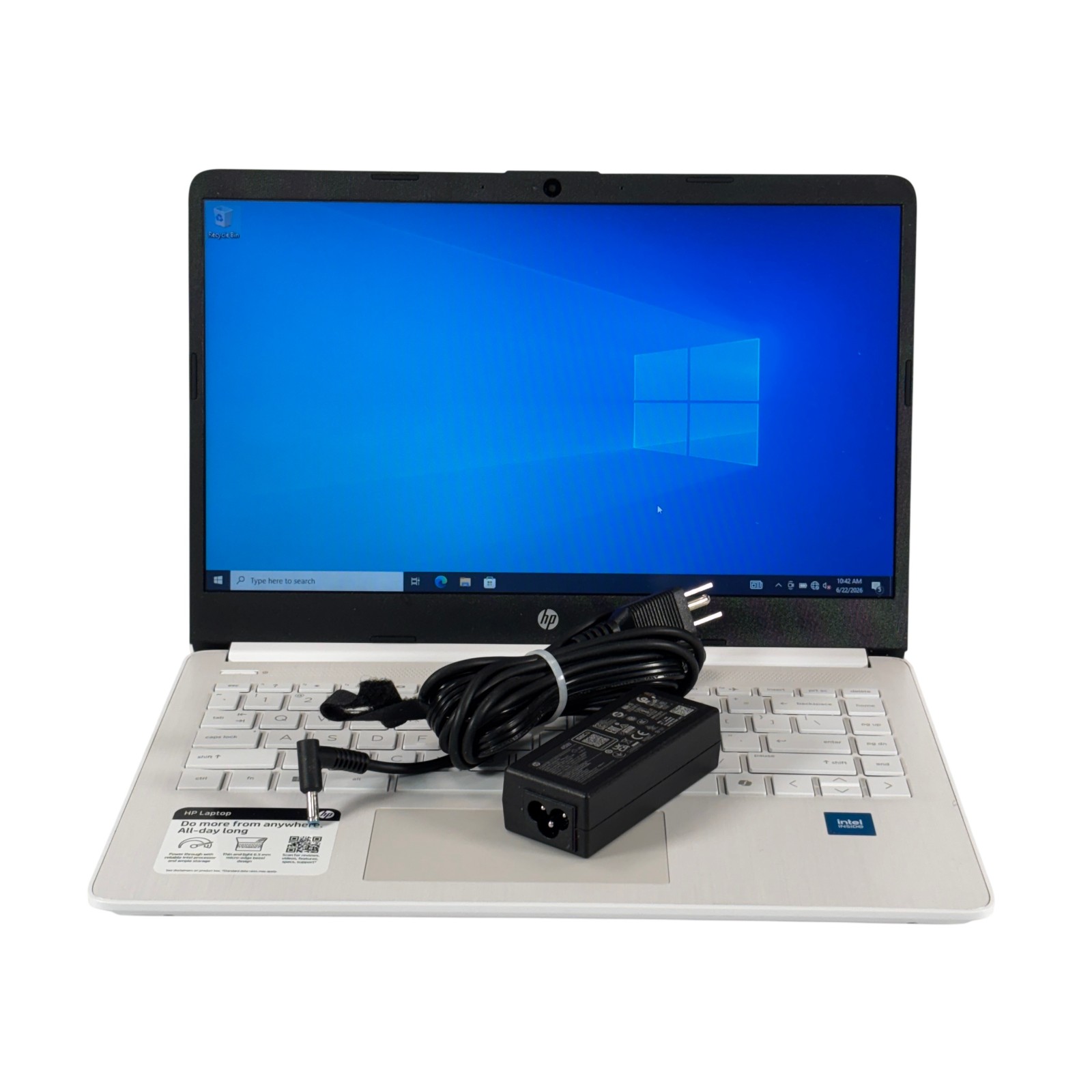 HP 14-dq3000dx Windows 10 Intel Celeron N4500 1.1GHz 4GB RAM 64GB eMMC 14" gallery