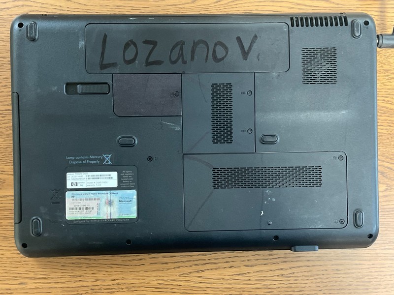 Windows 7 Compact Presario CQ60 with Charger - WORKS gallery