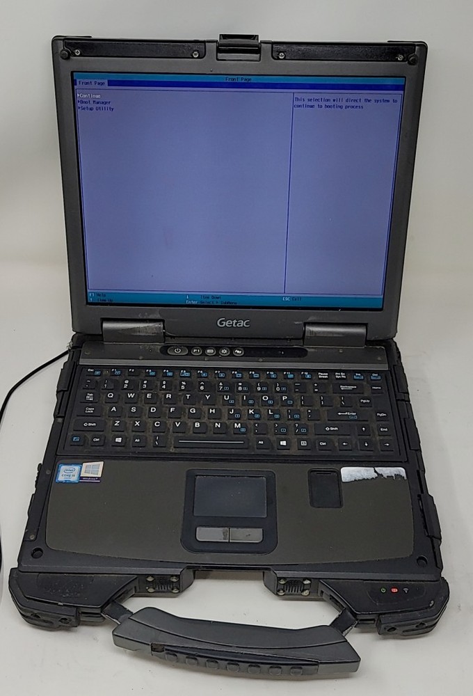 GETAC B300G6 Laptop Intel I5-6200U For Parts/Repair SEE NOTES