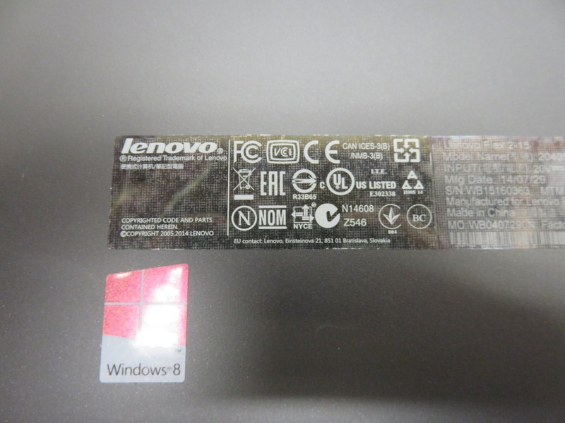 Lenovo Flex 2-25 Laptop Intel Core i5-4210u 6GB 200GB SSD Win 10 - LCD Issue gallery