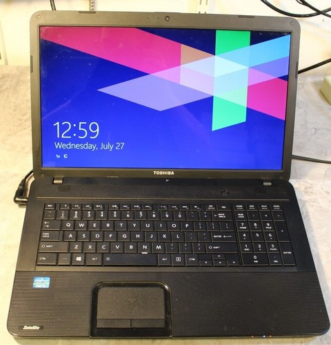 Toshiba Satellite C875-S7103 Laptop 500 GB Hard Drive Wiped 4 GB Ram gallery