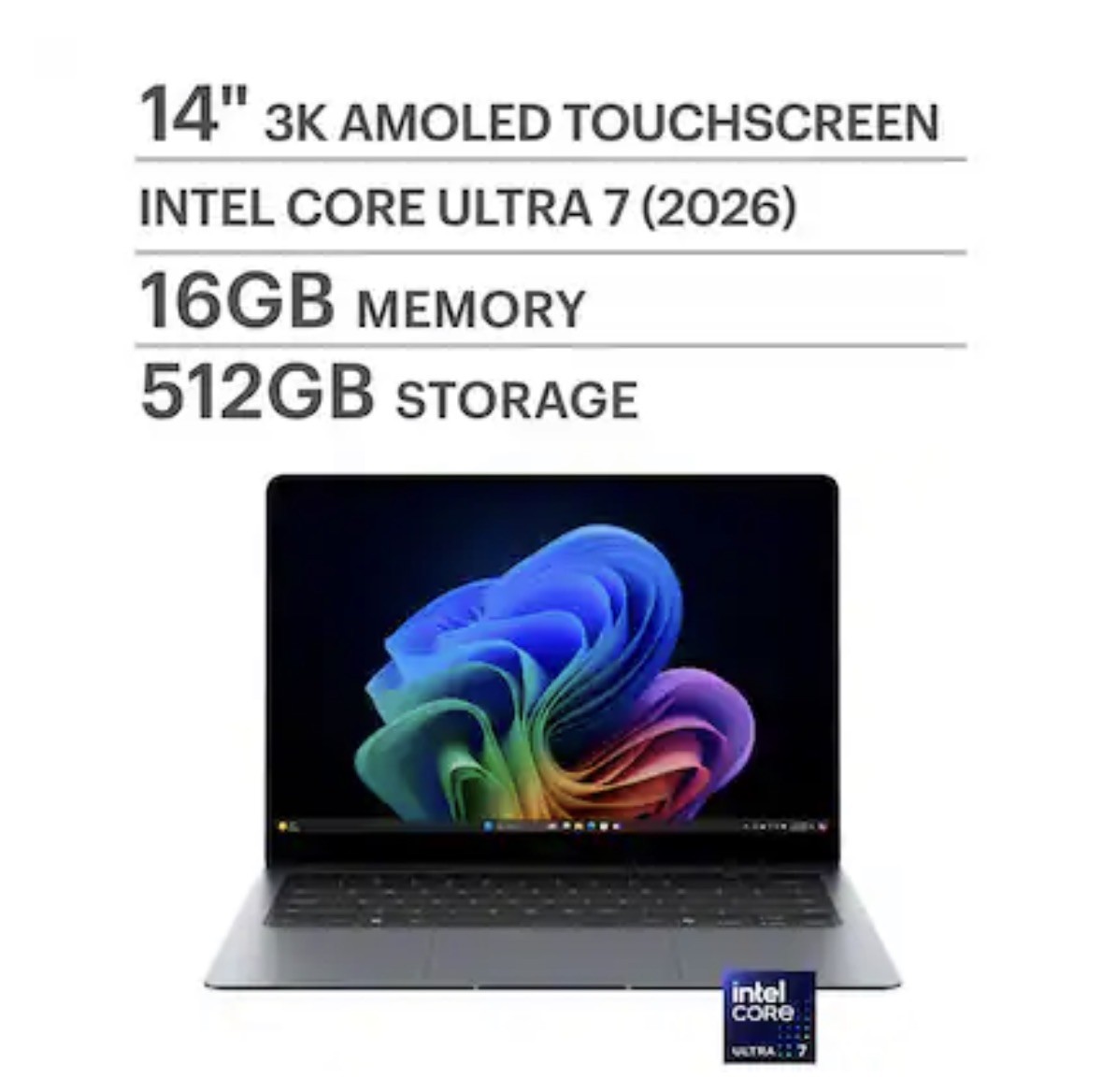 Samsung Galaxy Book6 Pro Laptop 14" 3K AMOLED Touch Ultra 7 356H 16GB RAM 512GB gallery