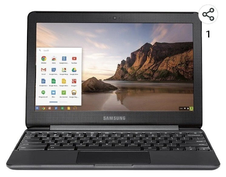 samsung chromebook Xe500c13-k05us 11.6Intel Celeron 1.6ghz 2gbRam 16gb Emcc