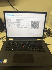 Lenovo ThinkPad X13 Yoga Gen 2 13.3in Laptop I5-1135G7 8GB SSD Iris NO OS