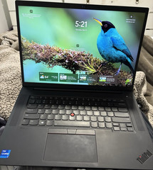 Lenovo ThinkPad P1 Gen 4 i7 16GB 512GB SSD 16″ NVIDIA T1200 Win10 Pro