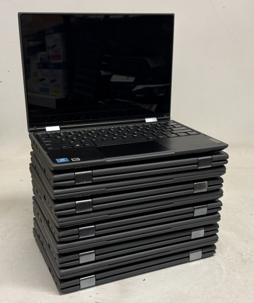 Lenovo 300e 2in1 11.6" (N5030 1.10GHz- 4GB RAM - NO OS/HDD) - Lot of 10