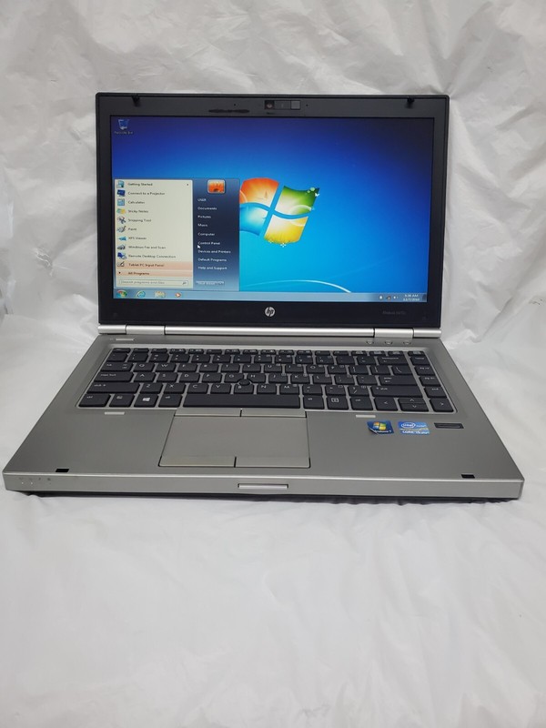 HP EliteBook Laptop I5 -3320M 14" Core i5 8GB RAM 256GB SSD Windows 7 2.60GHZ gallery