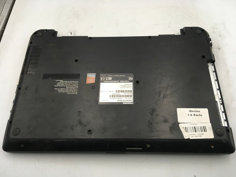 TOSHIBA SATELLITE C55 B5299 - BOOTS TO BIOS/BAD LCD - INTEL CELERON - 2GB - BB gallery