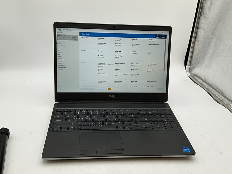 DELL Precision 7560 i7-11850H 2.5g 32GB 1TB T1200 15.6" Win 11 LAPTOP GDND2J3 gallery
