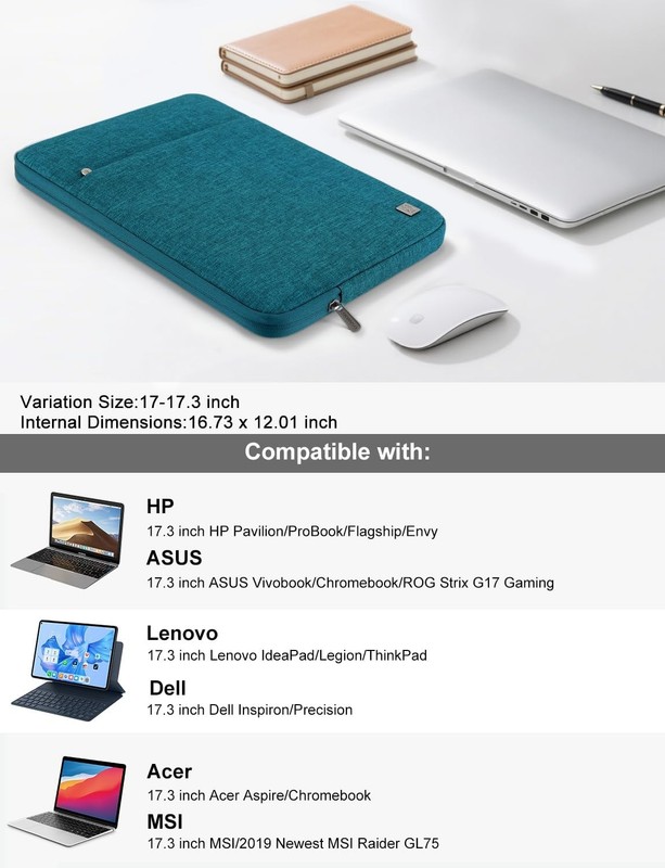 17 inch Laptop Sleeve Case Notebook Bag for 17.3" Notebook/Dell Inspiron/MSI GS7 gallery