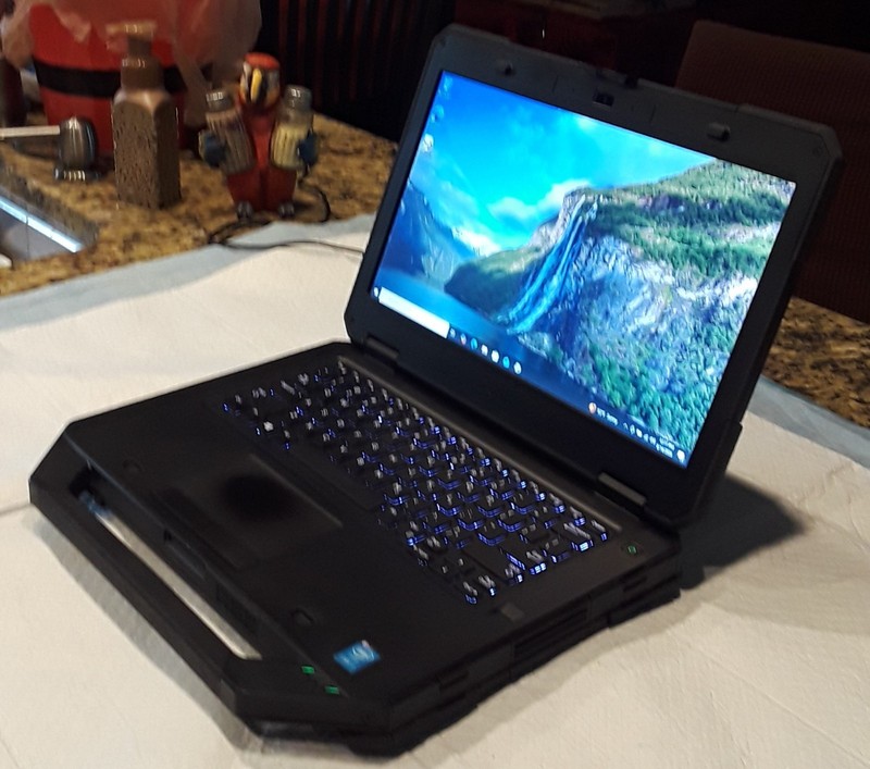 Dell Latitude 5404 14 Rugged Intel i7-4650U TOUCHSCREN 512Gb SSD 16gb RAM Wind10 gallery