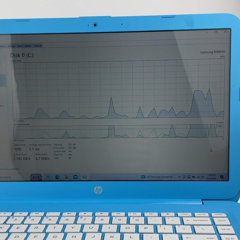 HP Stream 14-AX010NR 14" Celeron N3060 1.6GHz 4GB RAM 32GB SSD gallery