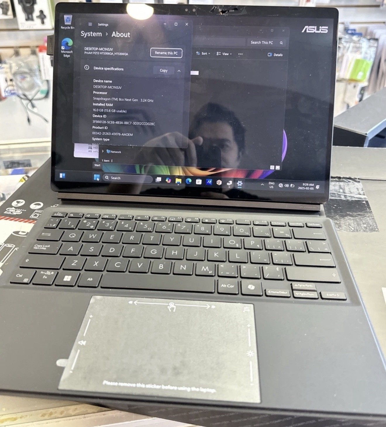 As Is ASUS ProArt PZ13 13" 3K OLED Laptop - Please Read-not Working gallery