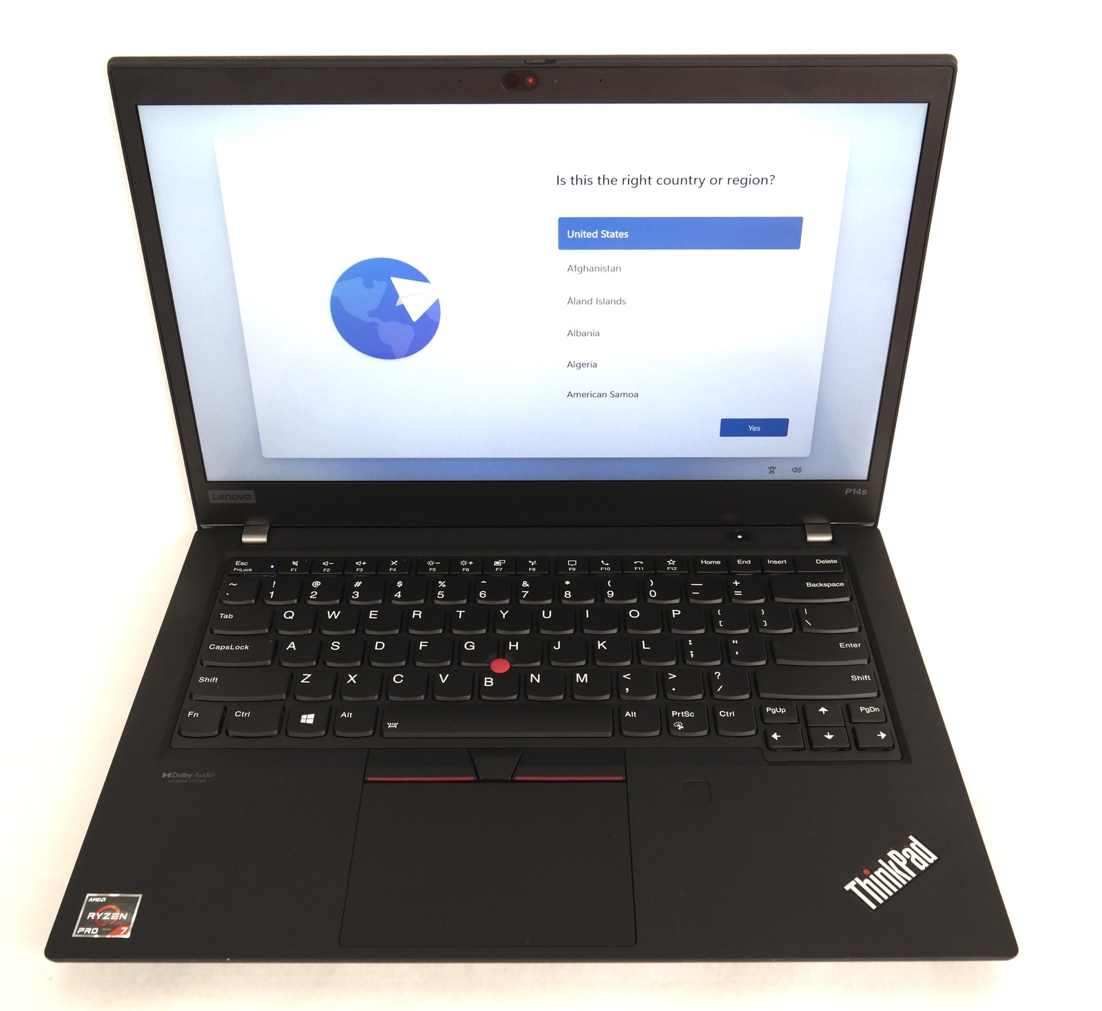 Lenovo ThinkPad P14s Gen 2a Ryzen 7 Pro 5850U 1.90GHz 256GB NVMe 16GB W11P NOAC gallery