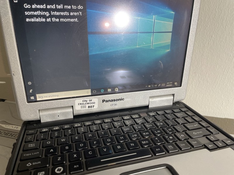 Police Car PC - Panasonic CF-30, WIN 10 Enterprise, 148GB Storage + FREE GIFTS gallery