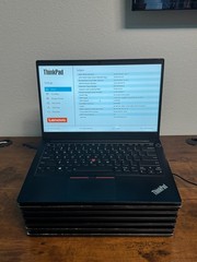 Lot of 7 Lenovo ThinkPad E14 Gen 2 14″ Intel i5-1135G7 2.40GHz 8GB RAM NO SSD