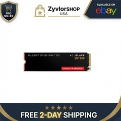 WD_Black SN7100 1TB NVMe SSD – Gen4 PCIe, M.2 2280, Up to 7250 MB/s