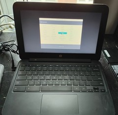 HP Chromebook 11 G4 11.6″ Intel 2.16 GHz 4GB RAM 16GB LinuxMint