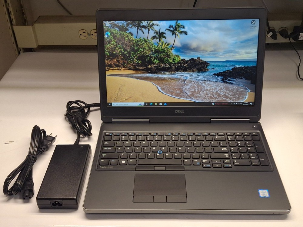 Dell Precision 7520 15.6 FHD i7-7820HQ 2.90GHz 16GB 256GB SSD Quadro M2200