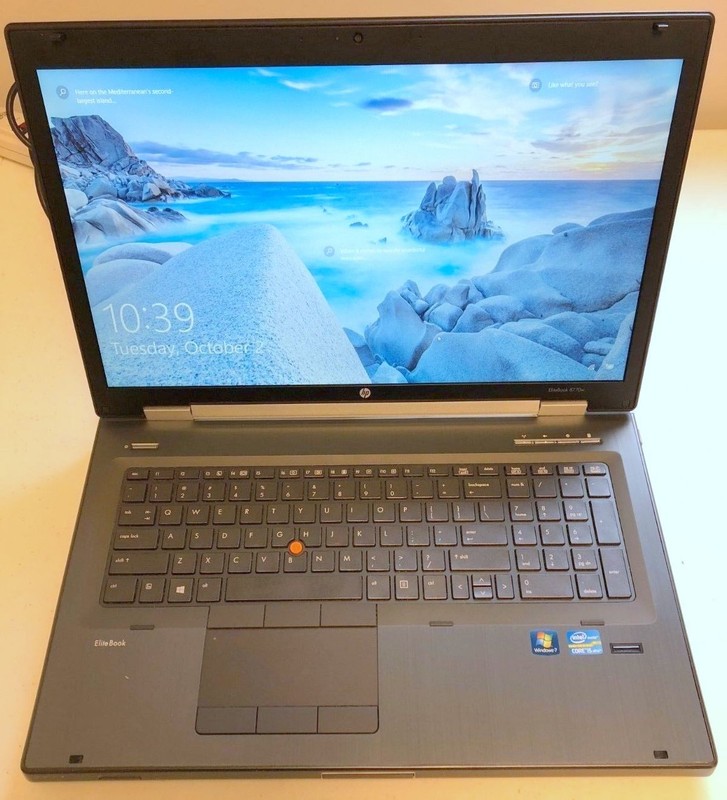Workstation HP 8770w 17.3" i7-Quad FAST (1TB + 2TB) SSD 16GB Quadro K3000M 2GB gallery