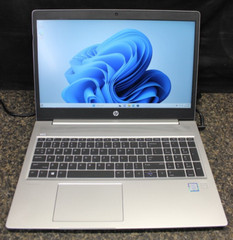 HP Elitebook 450G6 I5-8265U 256GB NvME 16GB DDR4 Win11Pro* C-Descrip*No Battery