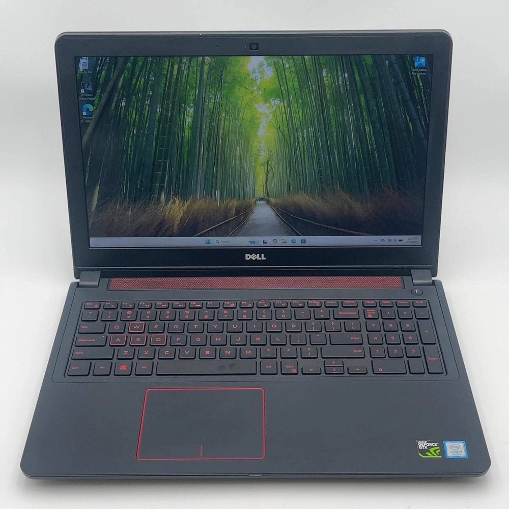 Dell Inspiron 15 7577 Gaming Laptop i7-7700HQ 128GB SSD 1TB 16GB GTX 1060 Win11