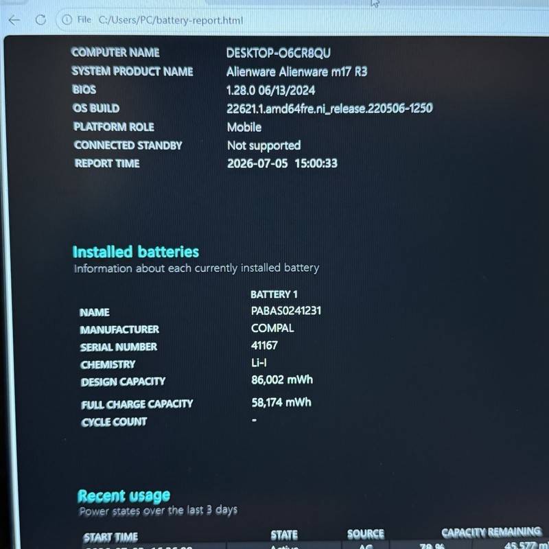ALIENWARE M17 R3 i9-10980HK 32GB RAM 2TB SSD NVIDIA RTX 2070 SUPER Gaming Laptop gallery