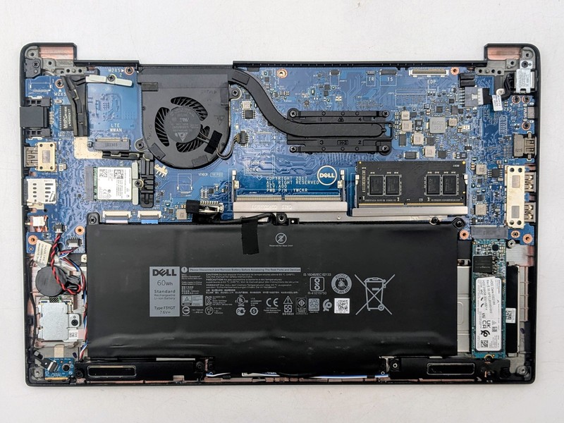 Dell Latitude 7490 14" HD+ I7-8650U 256GB SSD 8GB W11P Backlit FP Reader *READ* gallery