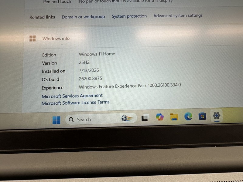 Lenovo 82XM IdeaPad Slim 3 15ABR8 15.6" 512GB SSD 16GB Win11 Warranty not touch gallery
