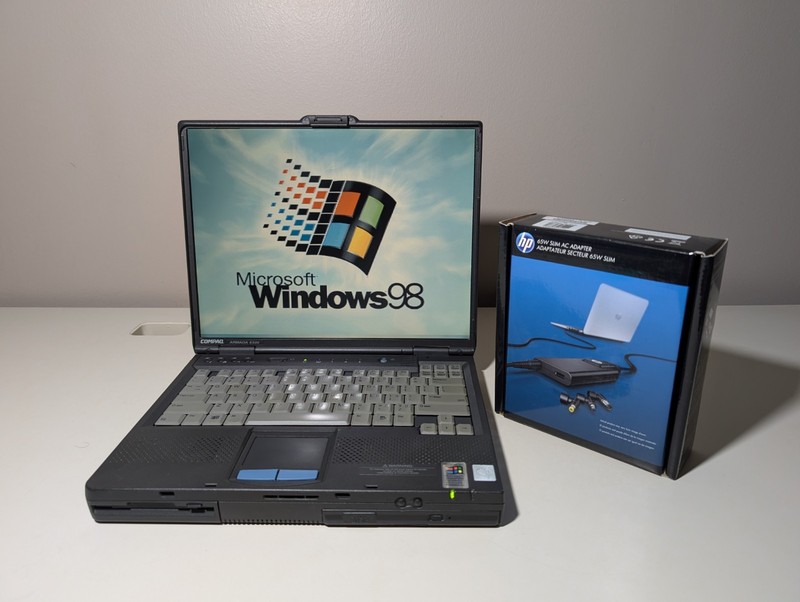 15" Compaq Armada | Pentium III 512MB 80GB HDD | Win 98 + XP Vintage 1999 Beauty gallery