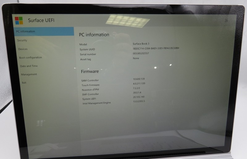 Microsoft Surface Book 3-15"-i7-1065G7@1.3GHz-16GB RAM-256GB-GTX 1660-NO OS gallery
