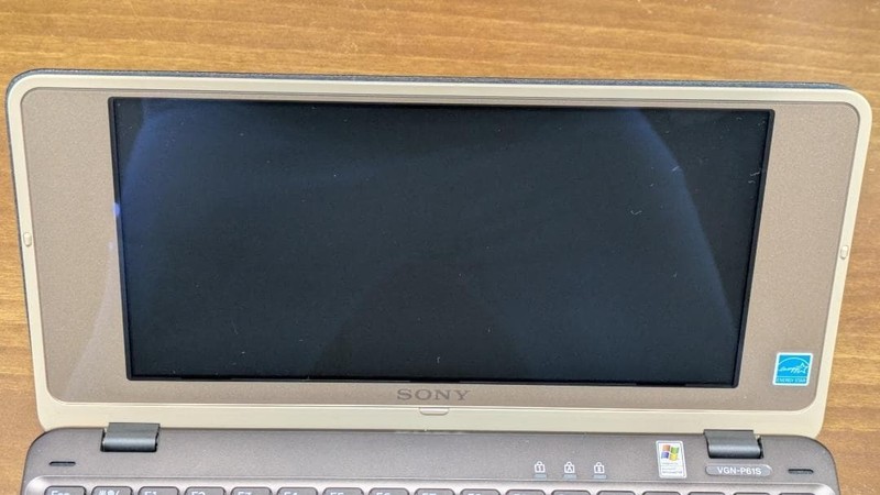 Sony VAIO Type P VGN-P61S Gold Windows XP Ultra Portable Pocket PC Laptop gallery