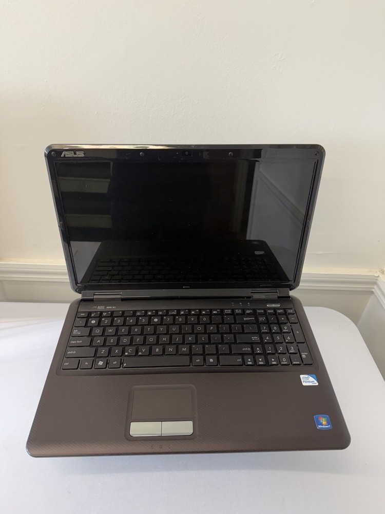 Asus K60I Laptop - Intel Pentium - Unknown if Screen is Good -RAM 2 GB -Read Des