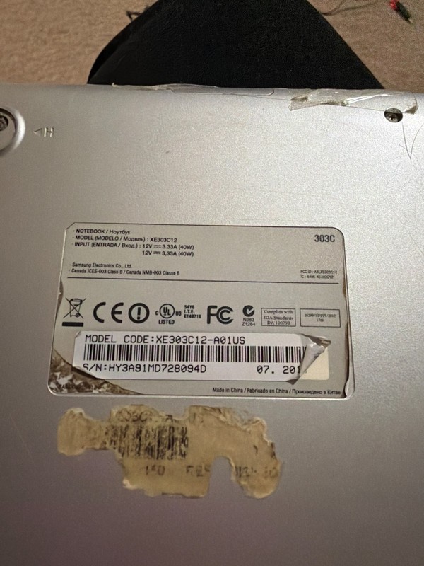 Samsung Chromebook 3 XE303C12-A01US 11.6" 16GB 2GB RAM Chrome OS w/ Charger gallery