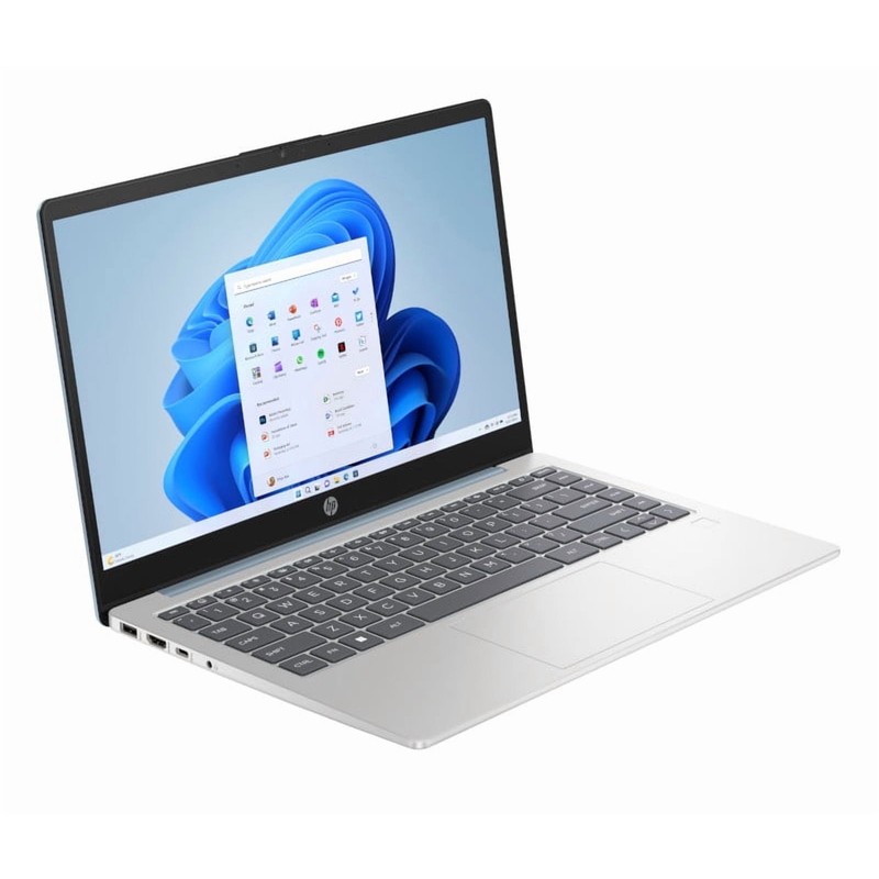 New HP Laptop 14" HD AMD Athlon 7 120U 4GB 128GB UFS Webcam Wi-Fi Win 11 S Blue gallery