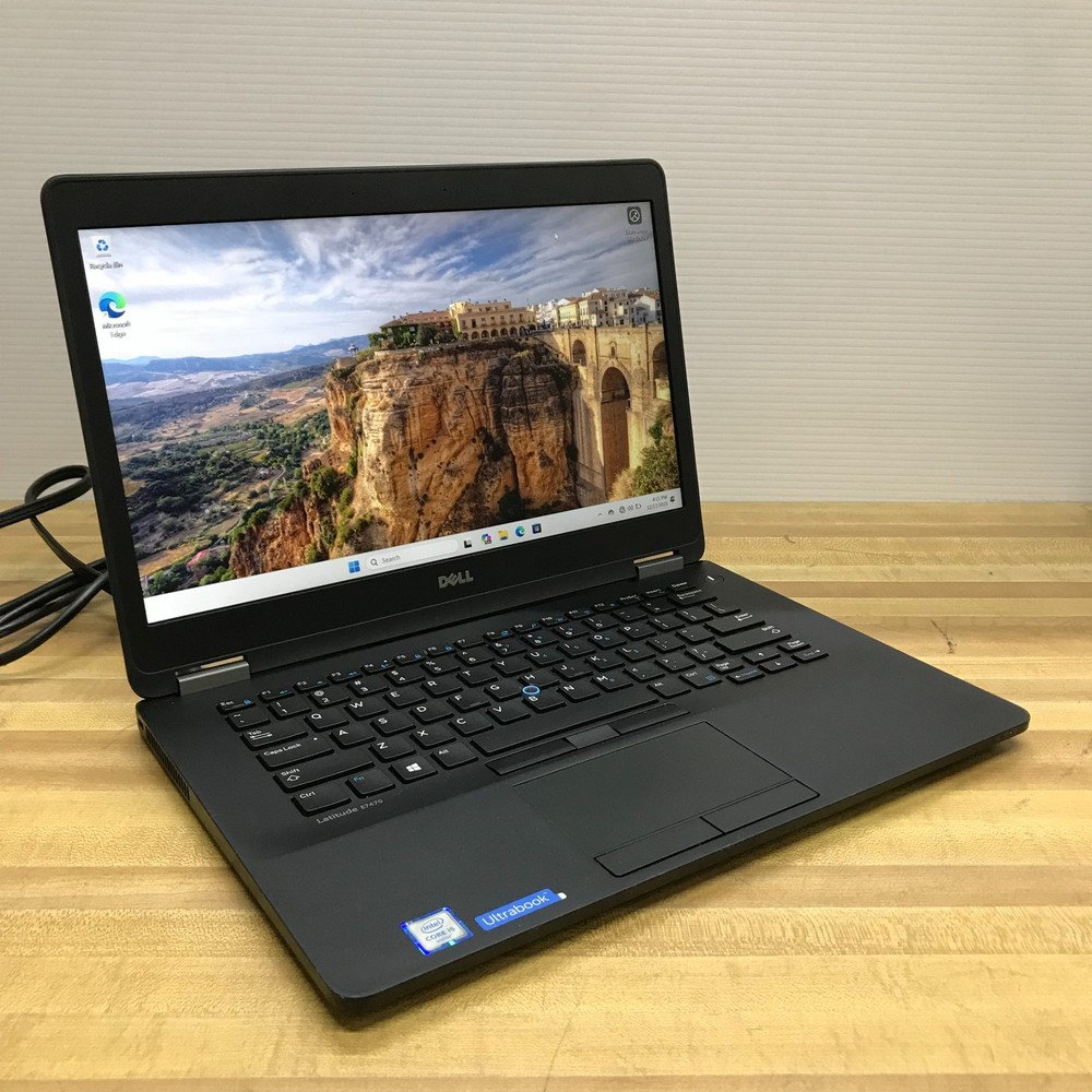 Dell Latitude E7470 14" FHD Laptop i5-6300U 16GB RAM 256GB SSD (Windows 11 Pro)