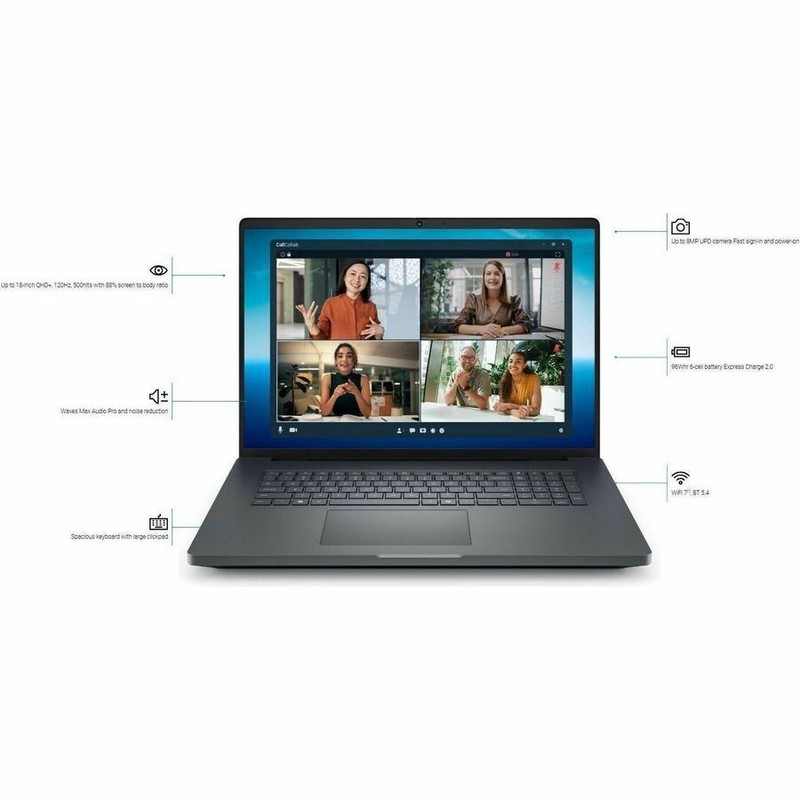 Dell Pro Max Plus MB18250 18 Mobile Workstation - QHD+ - 120 Hz - Intel Core Ul gallery