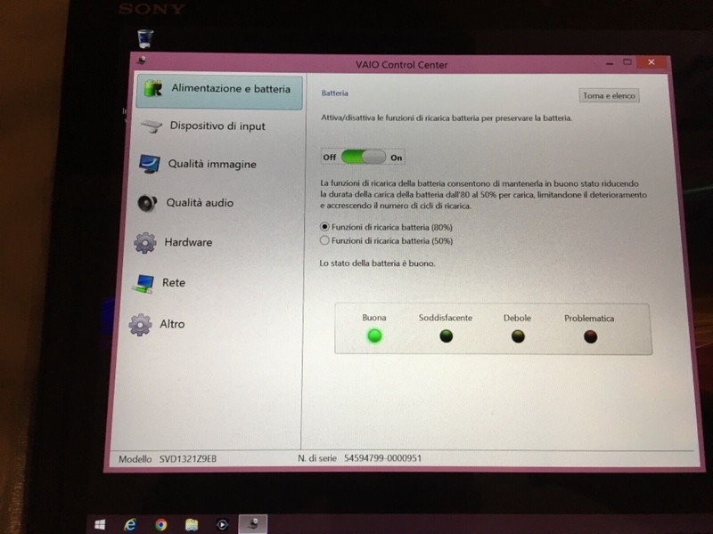 SONY VAIO DUO 13 SVD1321C5E BLACK 13" Notebook/Tablet i7 MEMORY 8GB SSD 256GB 4G gallery