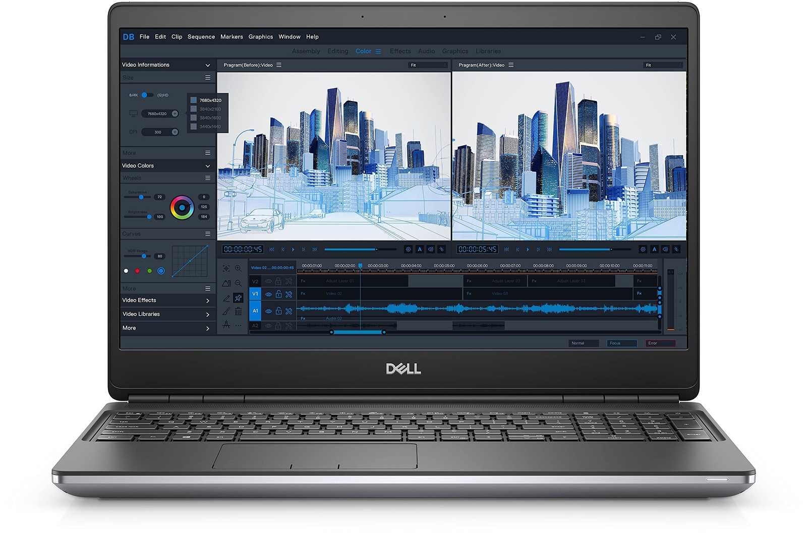 Dell Precision 7560 Laptop 15” Touchscreen Xeon 128GB RAM 1TB SSD Win 10 NVIDIA gallery