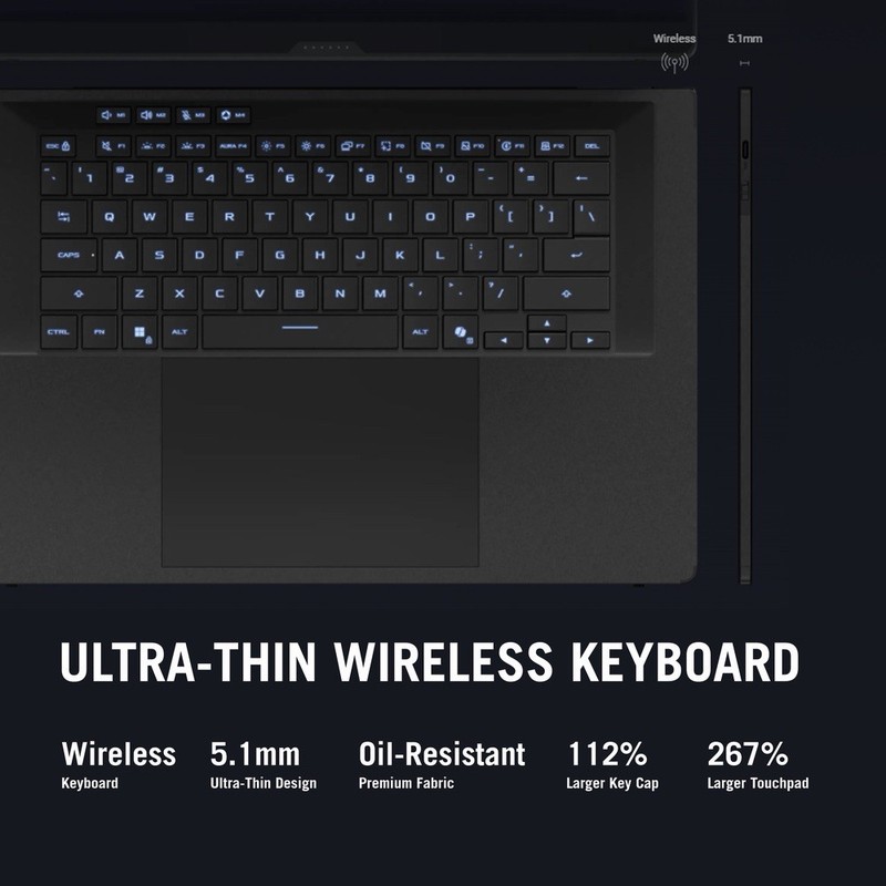 ASUS ROG Zephyrus Duo 16 Dual Touch 3K OLED Ultra 9 386H RTX 5090 32GB RAM 1TB gallery