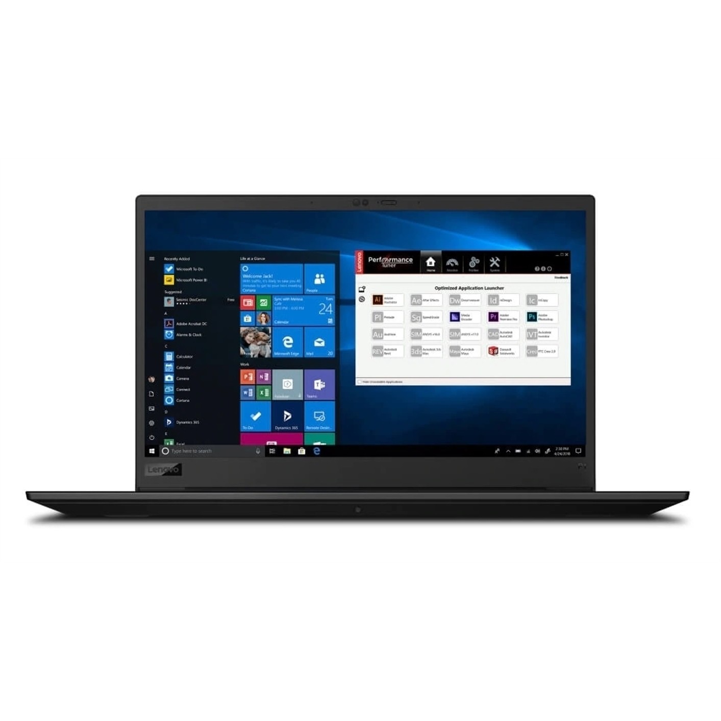 Lenovo ThinkPad P1 Gen 5 16" 8GB 512GB, Black gallery