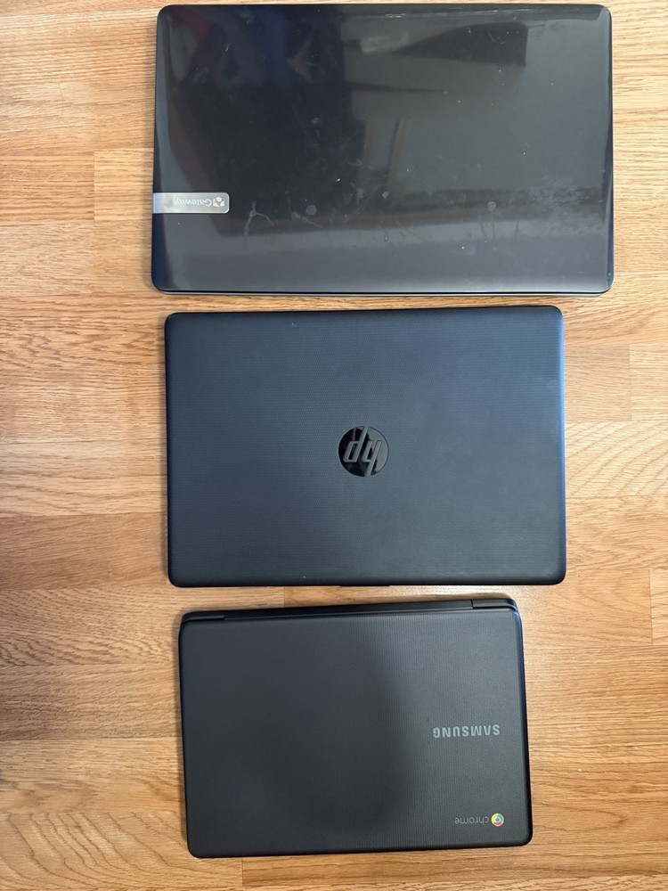 Samsung Chromebook HP Gateway Laptop Lot Read Description