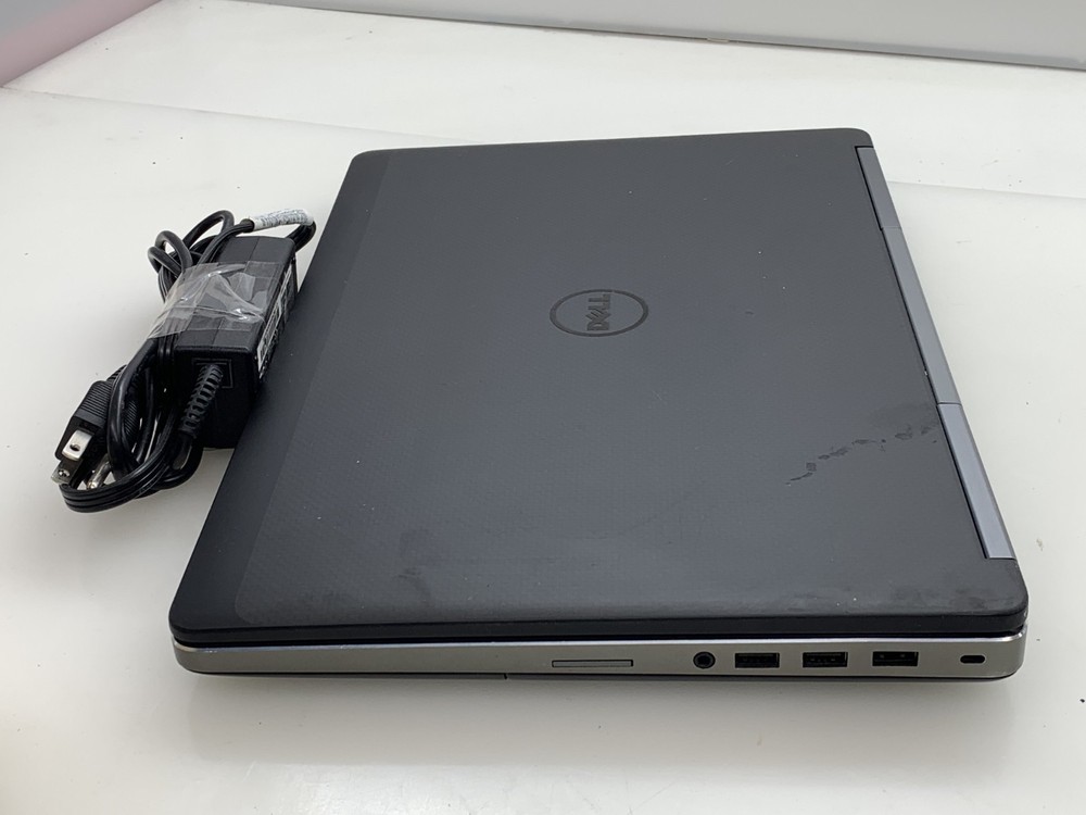DELL PRECISION 7510 i7-6820HQ@ 2.70GHz 16GB RAM 256GB NVMe W10P W/CHARGER *READ