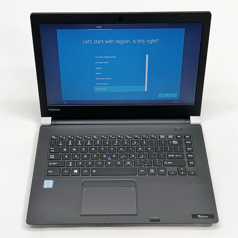 Toshiba Tecra A40-C Laptop Intel i5 6200U 2.40GHZ 14" 16GB 128GB M.2 Windows 10
